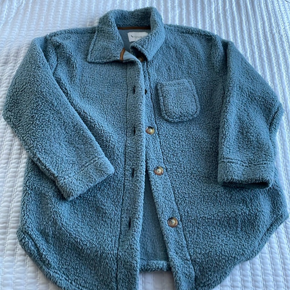 Olive green shacket